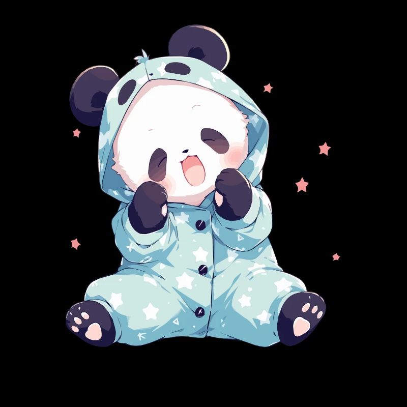 Panda Bear Pyjama Panda Géant Japonais