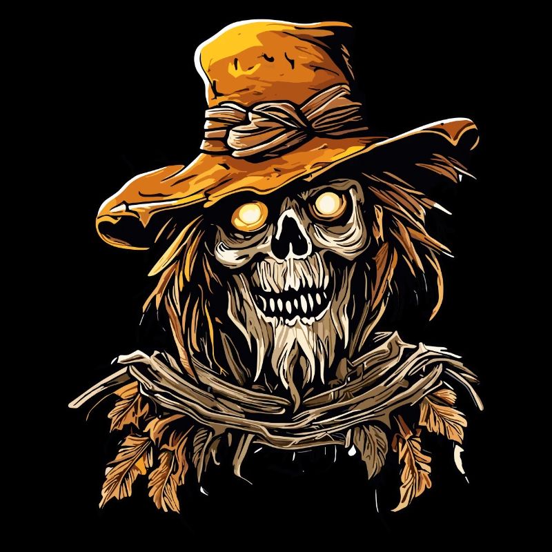 Vogelscheuche / Erntehelfer / Maisfeld / Feld