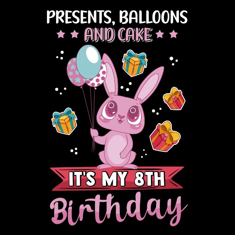 8. Geburtstag 8 Jahre alt Geschenkidee Geschenk