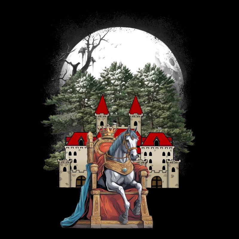 Märchenprinz Prinz Thron Märchen Märchenfigur Ross