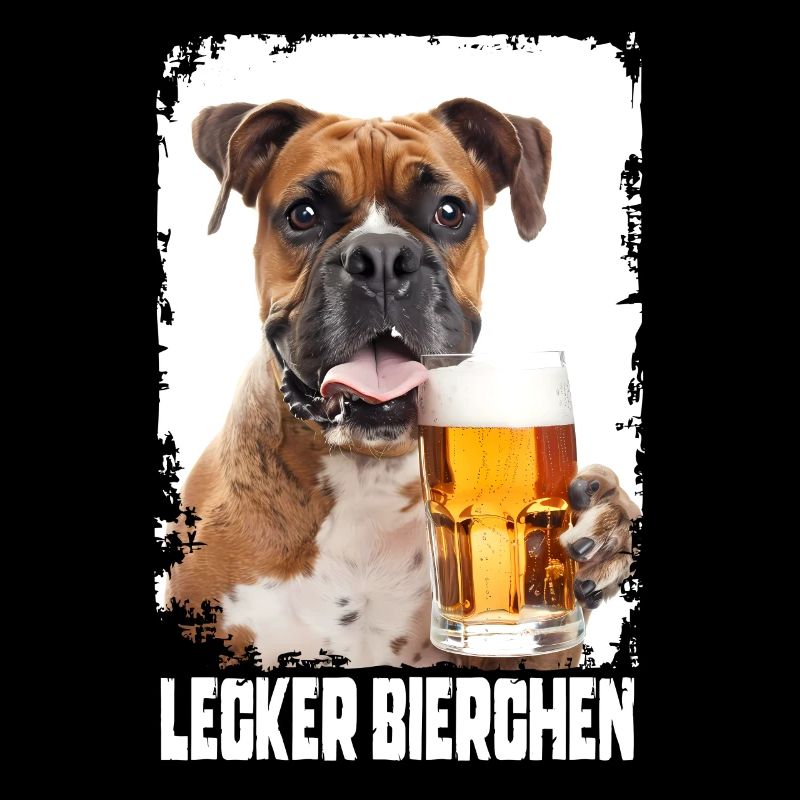 Boxer à la bière délicieuse