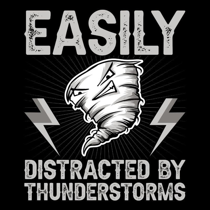 Facilement distrait par les orages