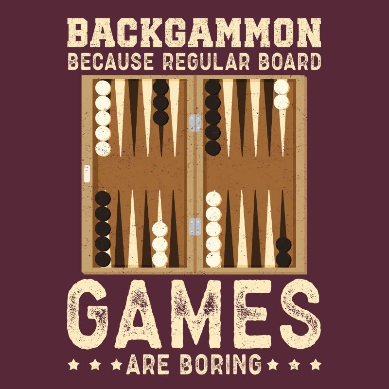 Cadeau de jeu de société Backgammon joueur de backgammon