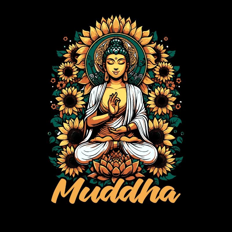 Mama Mutter Muddha Sunflower Buddha
