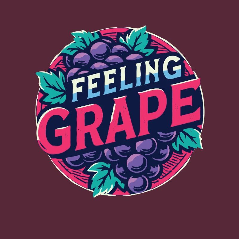 Feeling Grape Pun Winemaker Chemise à vin