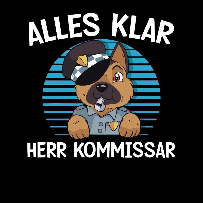 Retro 80er Polizei Humor Tee
