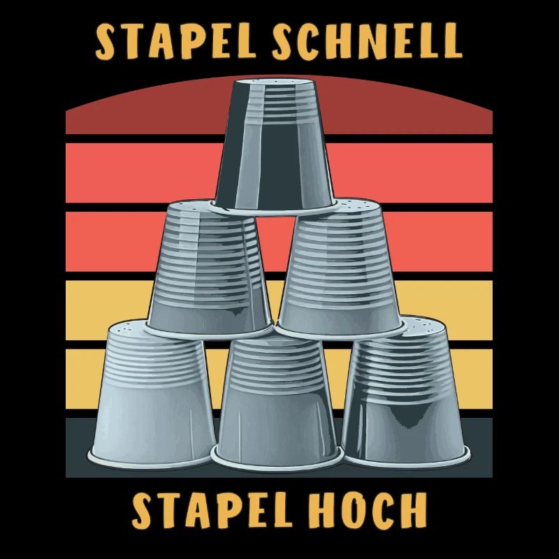 STACKING STAPEL SCHNELL STAPEL HOCH
