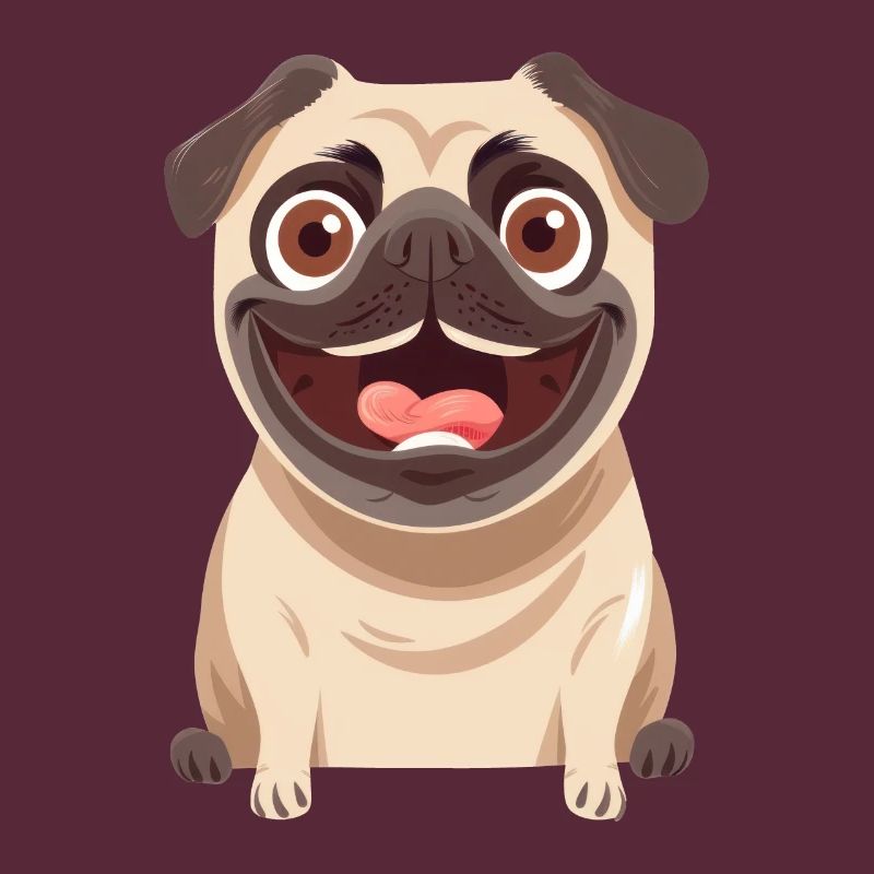 Mops | Pug | Cartoon Artwork