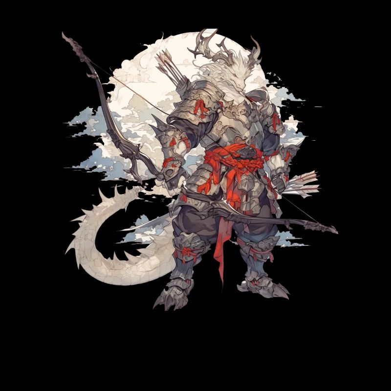 Drache als Amor Valentinstag Drache