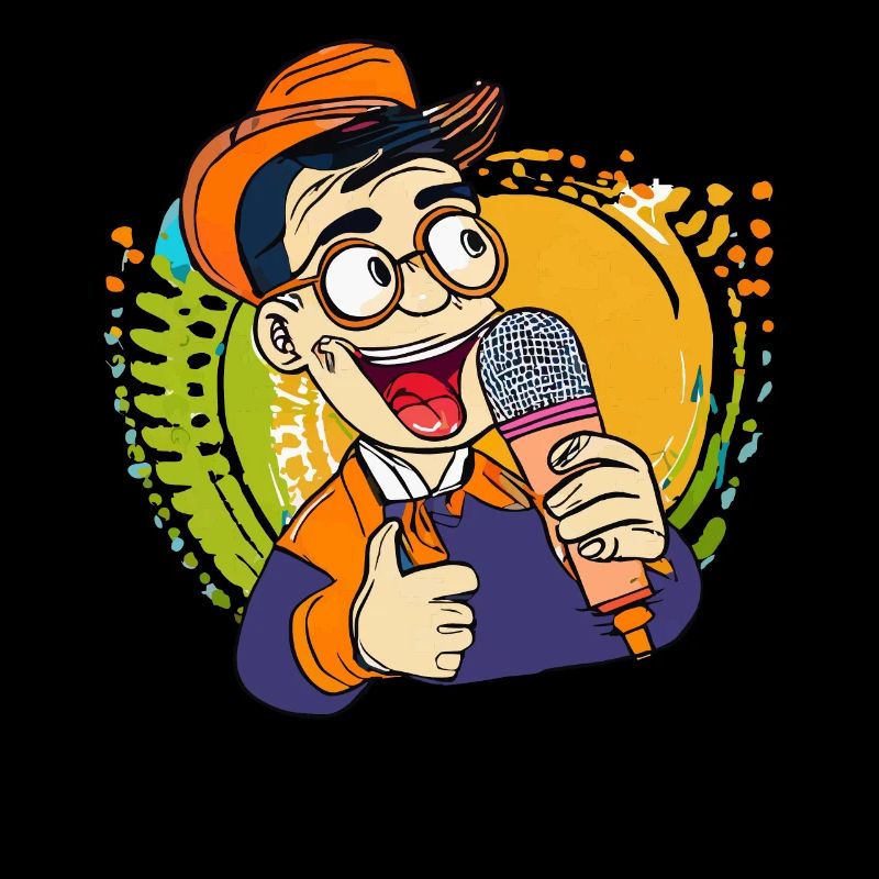 MAN MICROPHONE