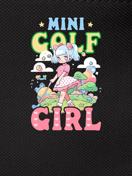 Golf-Mädchen