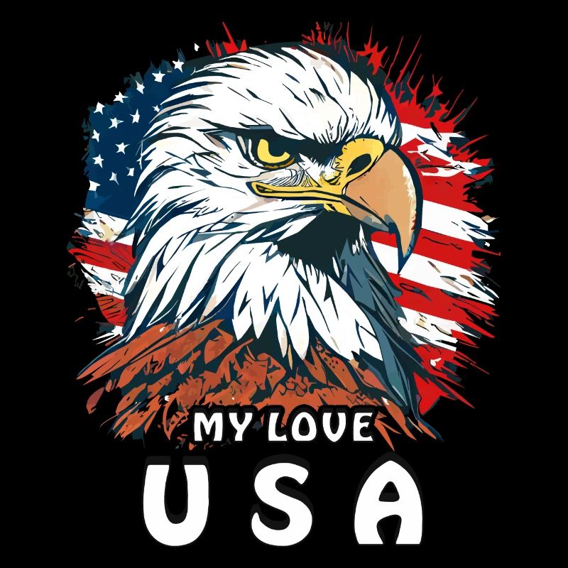 WHITE-TAILED EAGLE MY LOVE USA