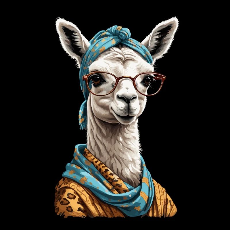 Conception drôle d’alpaga Lama pour les mamans