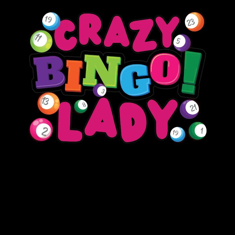 Bingo Player Crazy Bingo Lady