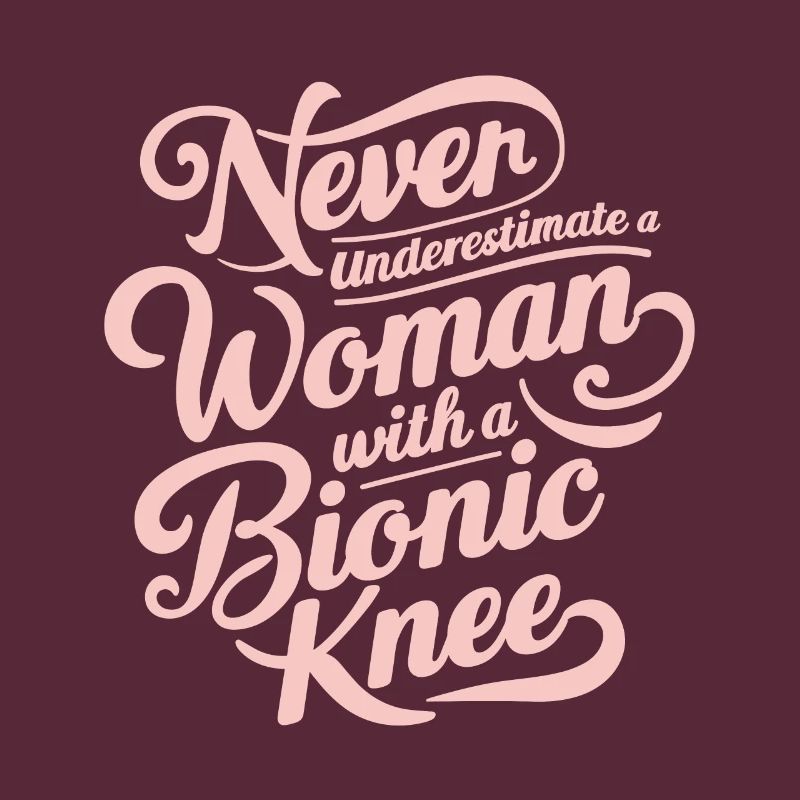 Femme Bionic Chirurgie De Remplacement Du Genou Joint