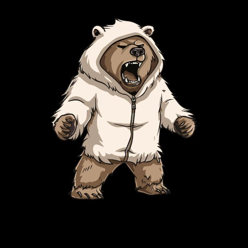 Grizzly Ours Brun de Noël