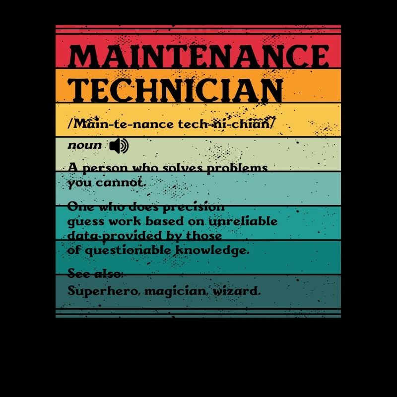 Definition des Wartungstechnikers Technischer Mitarbeiter