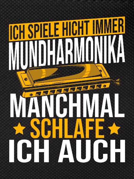 Playing Harmonica Gift