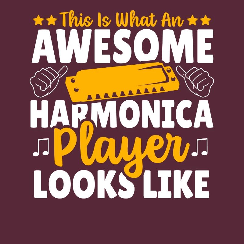 Playing Harmonica Gift