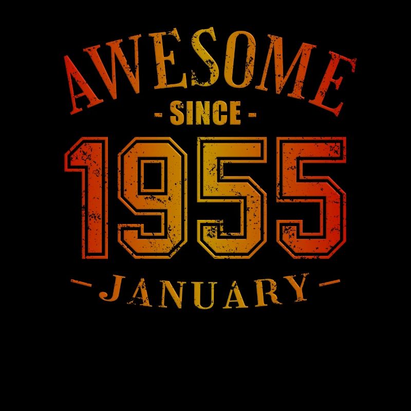 January 1955 - Geburtstag im Januar Awesome