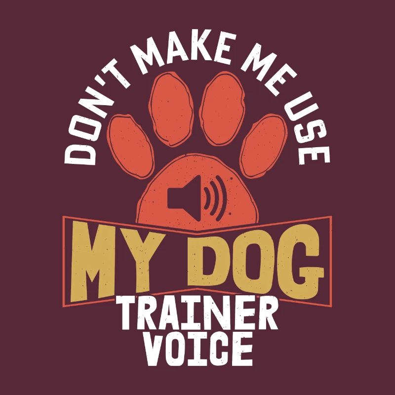 Ne me faites pas utiliser mon dresseur de chiens Entraînement vocal b