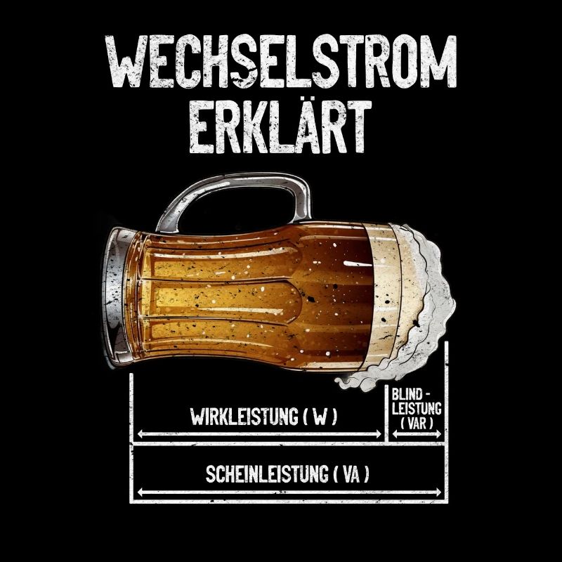 Wechselstrom erklärt Bier Elektriker Technik