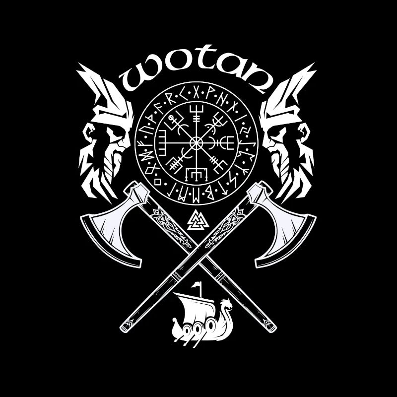 Wotan-VIKING-Wikinger SYMBOLE-WIKINGER RUNEN