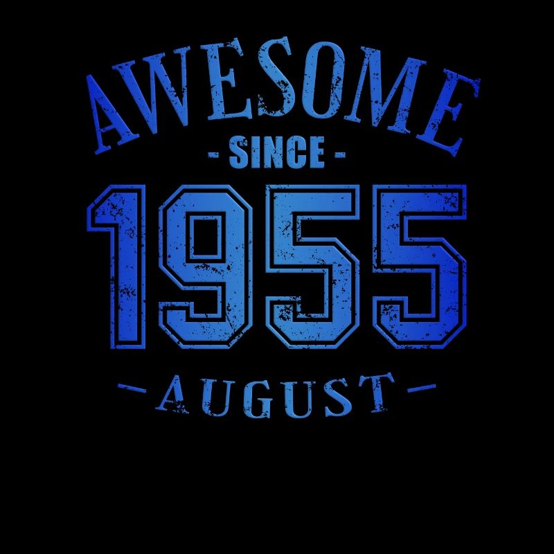 August 1955 - Geburtstag im August Awesome