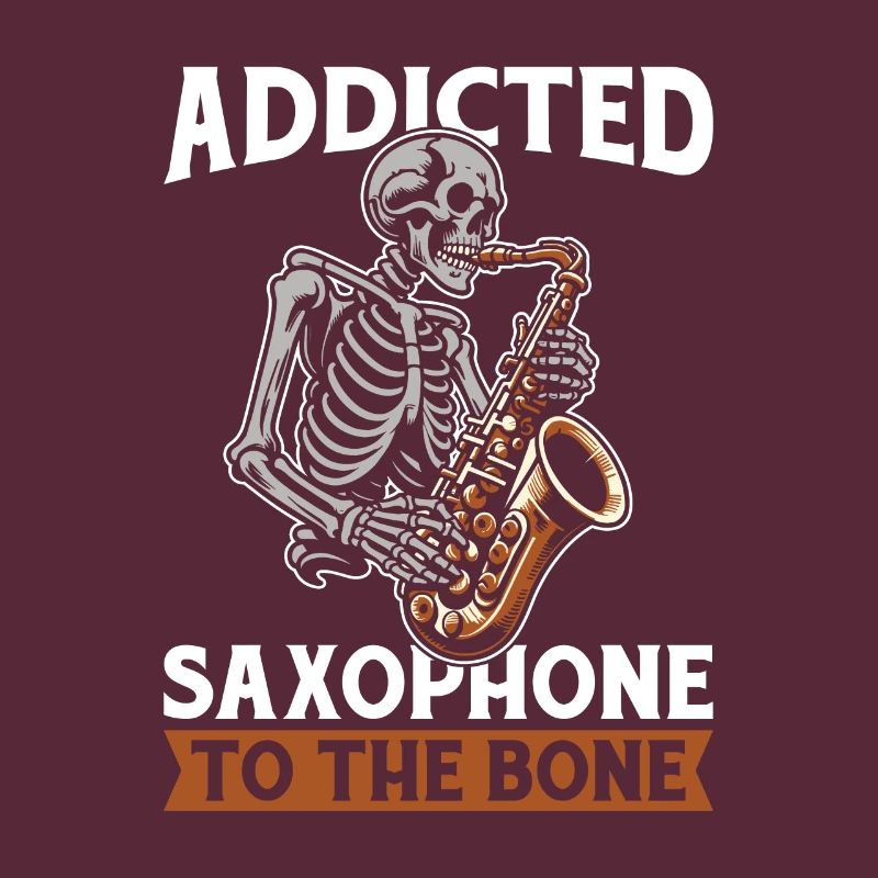 Saxophone Saxophone Squelette