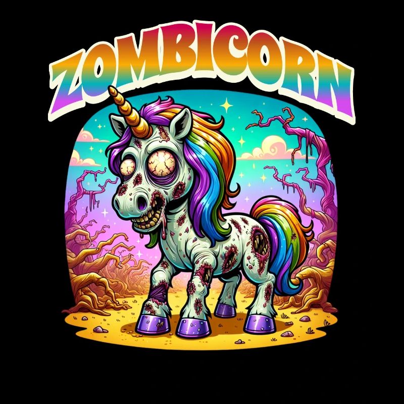 Zombiecorn Zombie Einhorn