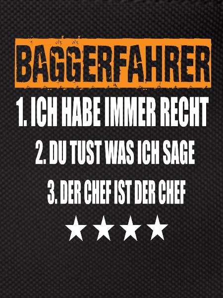 Baggerfahrer