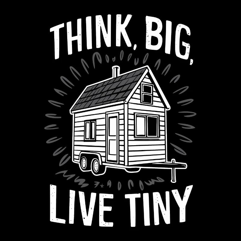Rolling Tiny House Minimalistischer Lebensstil
