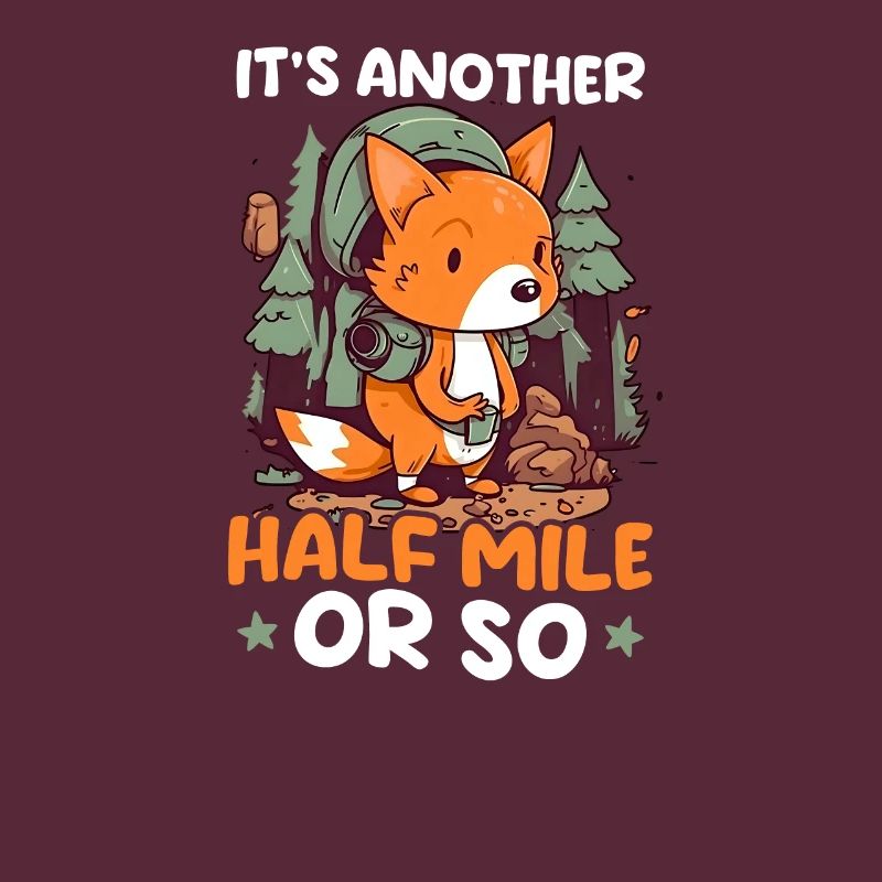 Lustiges Camping Eine weitere halbe Meile oder so