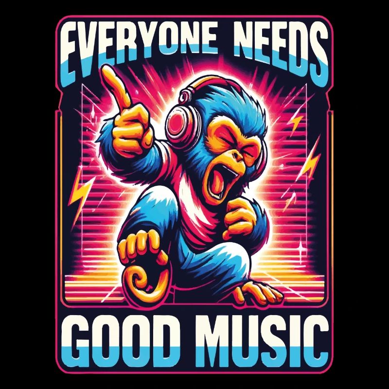 Everyone needs - Funky Monkey Design.