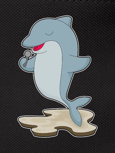 Dolphin Singer Microphone Singing
