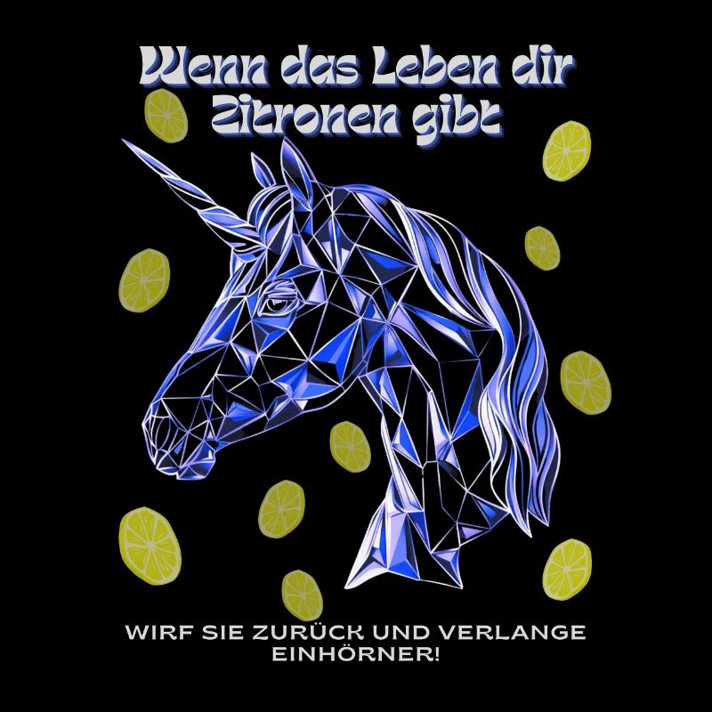Zitronen Einhorn