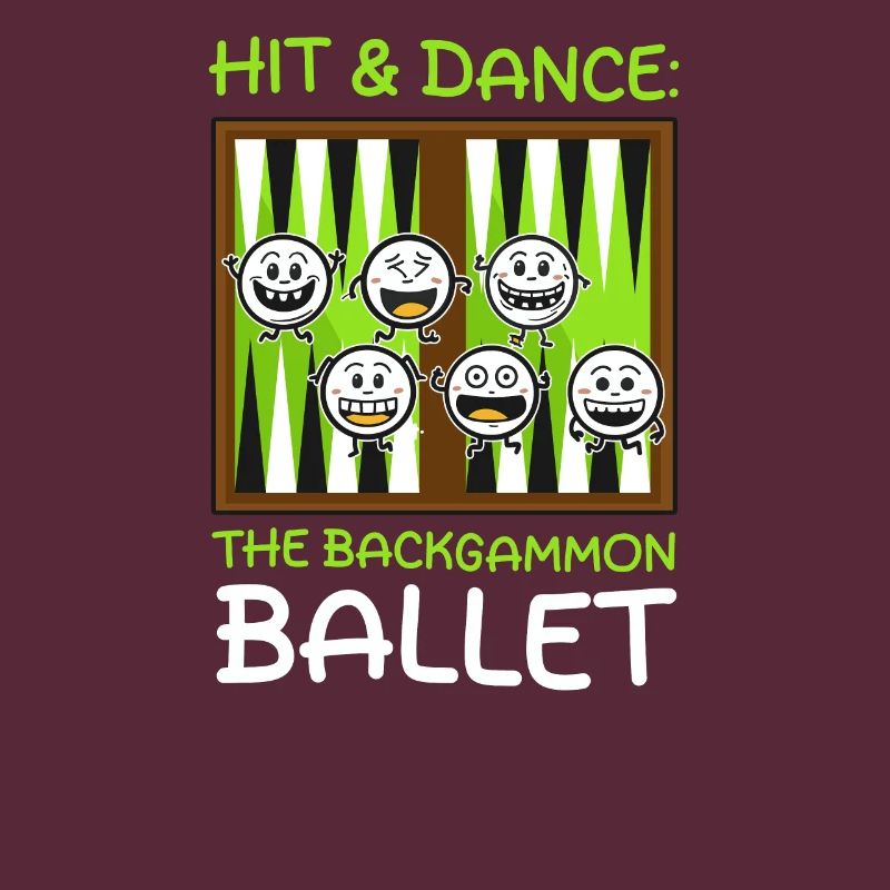 Funny Backgammon Hit & Dance: The Backgammon Balle