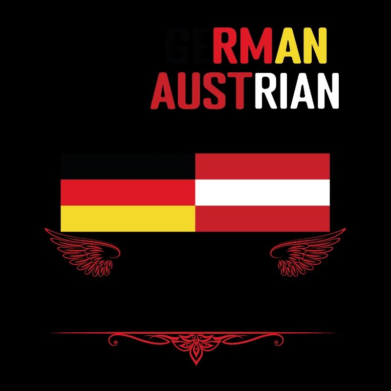 Half German, half Austrian