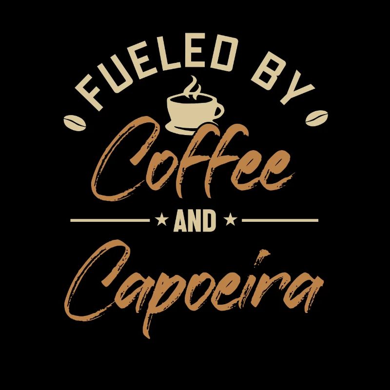 Alimenté par le café et la capoeira Capoeirista Ginga