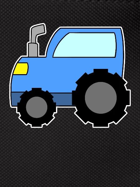 Tractor Blue
