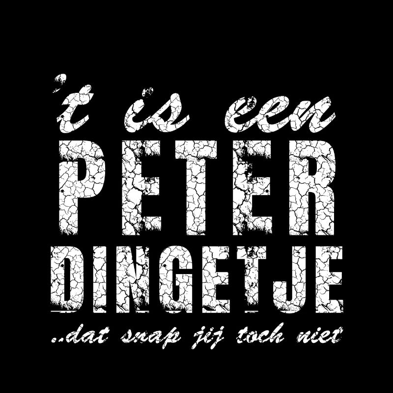 Shirt design with name Peter, personalized