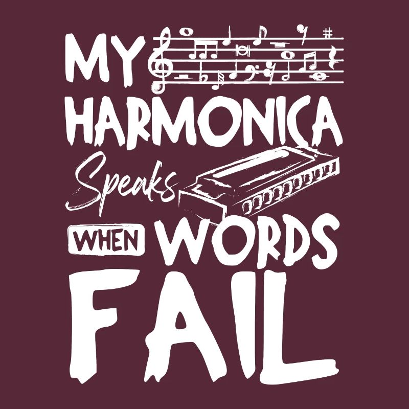 My harmonica speaks when words fail