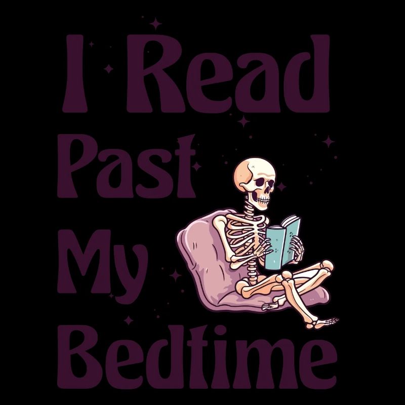 Je lis skeleton après le coucher