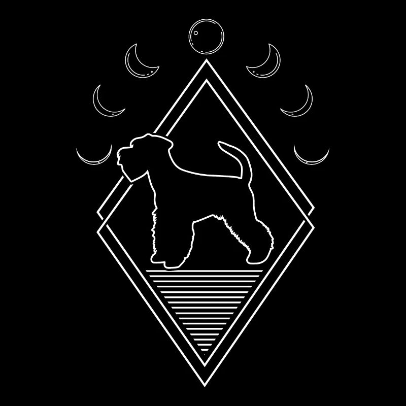 Schnauzer Chien Phases de Lune