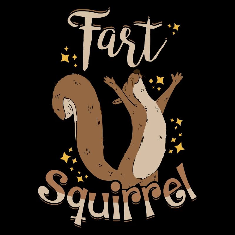 Drôle de Skunk Pet Écureuil Conception Graphique