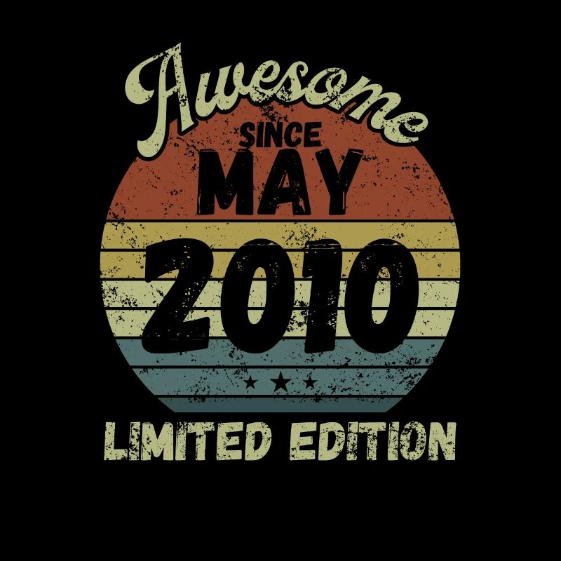 Awesome since May 2010 - Geburtstag