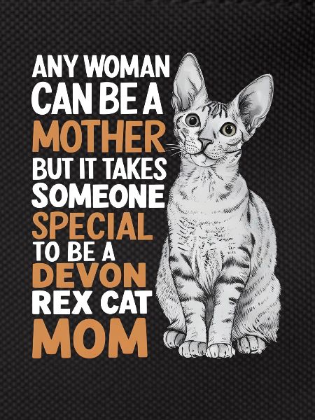 Katze Devon Rex Geschenk