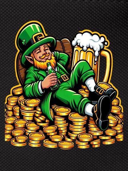 Relaxed Leprechaun (Irish Leprechaun)