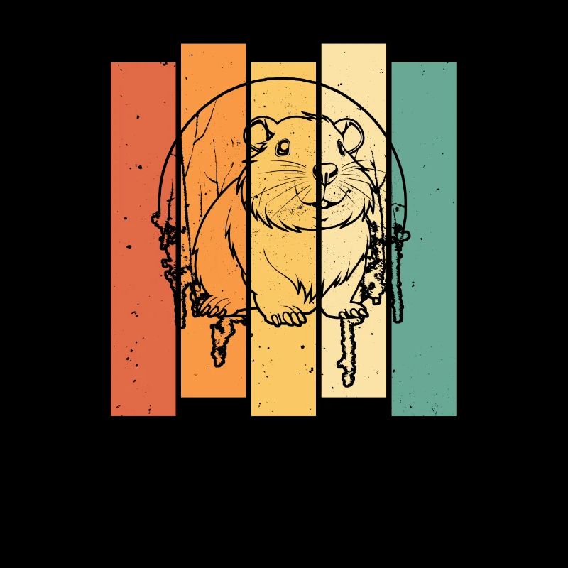 Hamster Doré Hamster Lune Hurlant