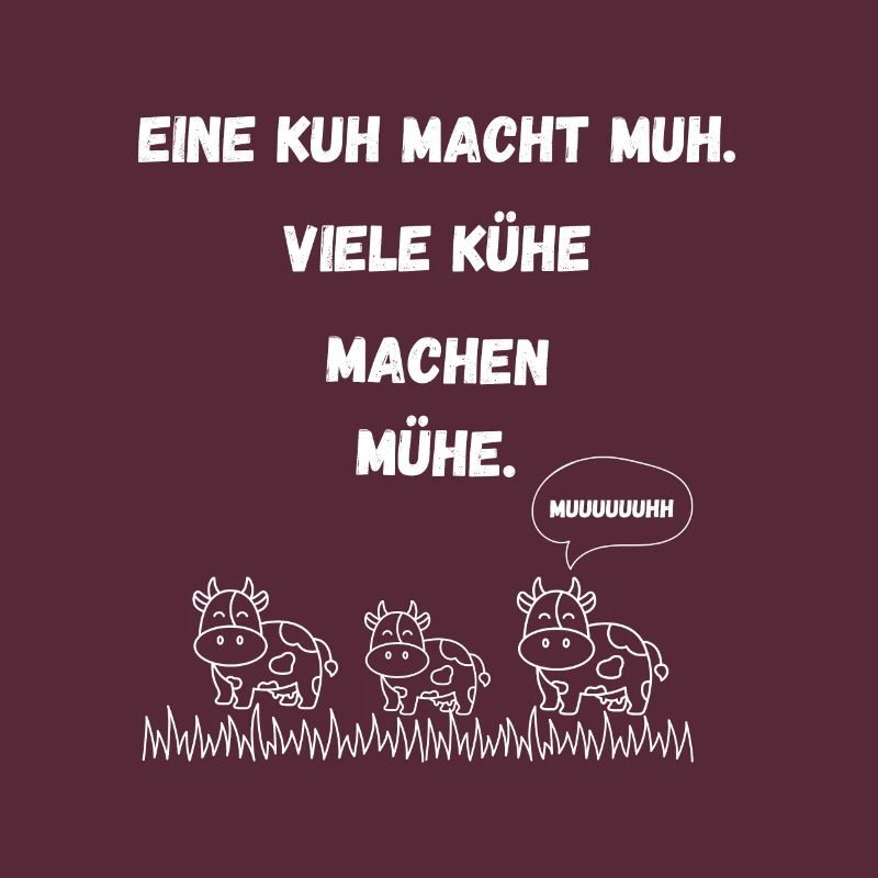 One cow makes moo, many cows make trouble